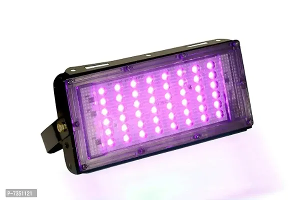 Ultra Slim Series IP65 Metal LED Outdoor Waterproof Brick Flood Light, 50W (Pack of 1, Color: Pink)-thumb0