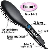 Hair Straightener Straight Ceramic Hair Straightener Brush Perfectly Straight Hair-thumb2