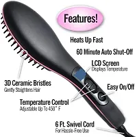 Hair Straightener Straight Ceramic Hair Straightener Brush Perfectly Straight Hair-thumb1