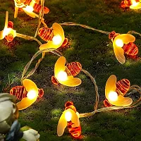 16 Honeybee LED String Light for Diwali Christmas Home Birthday Anniversary ocassion Decoration, 3 m (Warm White, Pack of 1)-thumb1