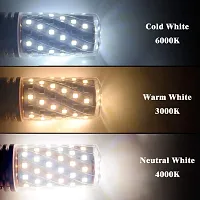 6 Watt, 3 in 1 Led Bulb, Cool White, Warm White, Neutral White LED Bulb, E27 (Multicolor Pack Of 2)-thumb1