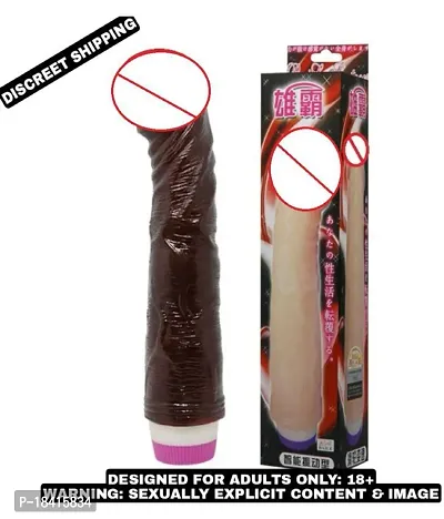 8.75 Inch SILICON Dildo Vibrating G Spot Clit Vibrator, Realistic Penis Sex Toy Couples. Perfect Gifts-PREMIUM DILDO-thumb2