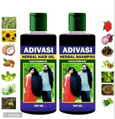 Adivasi hair oil original, Adivasi herbal hair oil for hair growth, Hair Fall Control, For women and men,100 ml(pack of n1)-thumb0