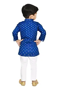 Stylish Cotton Blend Kurta Sets For Baby Boys-thumb1