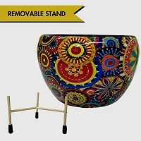 Multicolour Metal Pot with Trileg Stand Pack of 1-thumb4