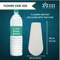 Modern Tabletop Vase for Elegant Home  Office Decor | Perfect for Bedroom, Living Room, and Displaying Real or Artificial Flowers Pack of 3-thumb3