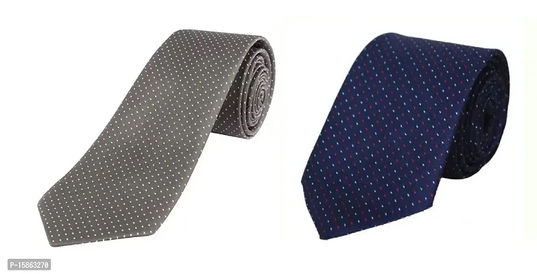 Michelangelo Boy/Men's Tie Combo Self Design Micro Fiber 2-TIE-1111-1105