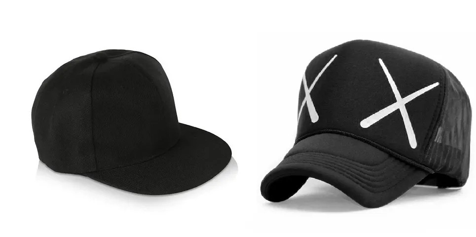 Michelangelo XX Half Net Baseball Cap and Hip Hop Unisex Cap Combo