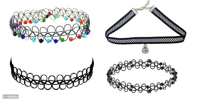 Michelangelo Designer Choker Combo For Girls Women's Designer