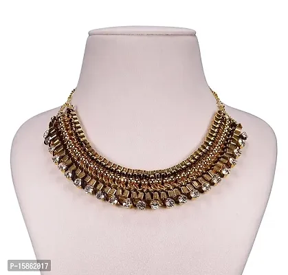 Michelangelo Necklace/Choker for Women and Girls Party Wear Casual Wear Perfect Fit-thumb0
