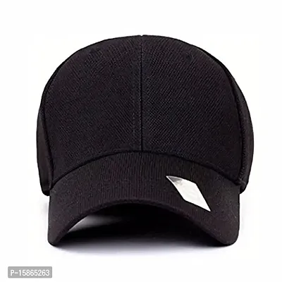 Generic Men's Baseball Cap (Black)-thumb0