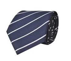 FashMade Men's Formal Tie Combo of 6 5 4 3 2 1 10 option to select Micro Fibre Tie 2.75 inches broaf (Navy 1)-thumb3