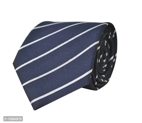 FashMade Men's Formal Tie Combo of 6 5 4 3 2 1 10 option to select Micro Fibre Tie 2.75 inches broaf (Navy 1)-thumb4