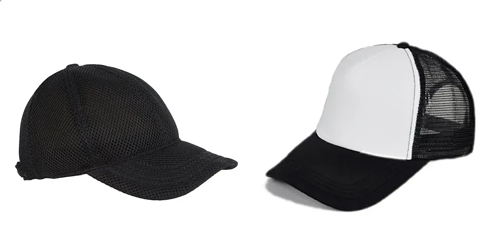 Michelangelo Full MESH NET Cap and Half Net Unisex Cap Combo