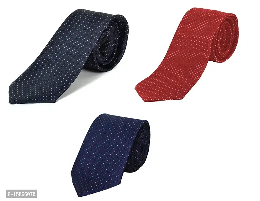 Michelangelo Boy/Men's Tie Combo Self Design Micro Fiber As Show in Picture 3-TIE-1111-1152-1131