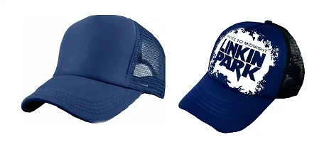 Michelangelo Linkin Park MESH Cap and Half Net Unisex Cap Combo