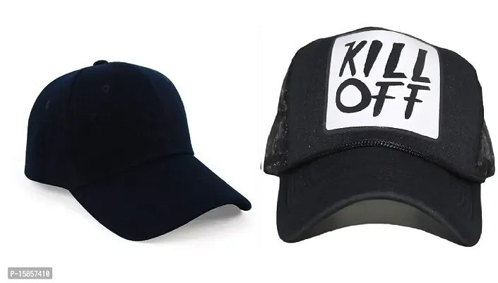 Michelangelo Unisex Caps Combo Pack of Two 2 (as Show in Picture) Kill OFF-4104 Multicolour