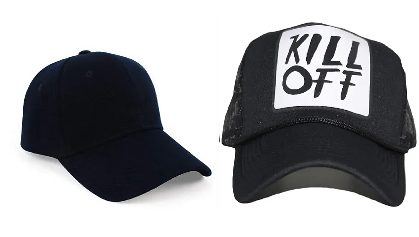 Michelangelo Unisex Caps Combo Pack of Two 2 (as Show in Picture) Kill OFF-4104