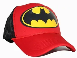 Michelangelo Red Batman Half Net for Men/Girl/Womens Unisex Cap-thumb2