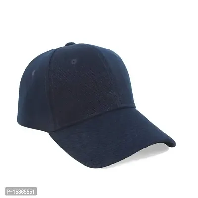 FashMade Solid Navy Baseball Cap for Men/Boys  Women/Girls