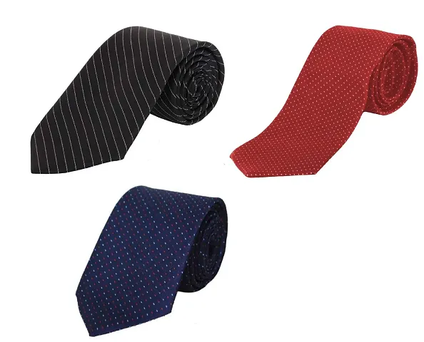 Michelangelo Boy/Men's Tie Combo Self Design Micro Fiber As Show in Picture 3-TIE-1111-1152-1138