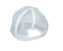 Michelangelo White Half NET Cap for Men/Girl/Womens Unisex Cap-thumb2