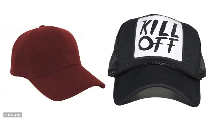 Michelangelo Unisex Caps Combo Pack of Two 2 (as Show in Picture) Kill OFF-4115