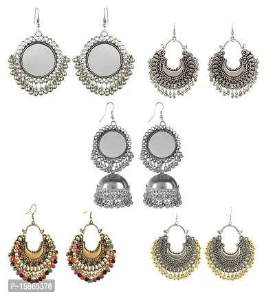 FashMade Chandbali Earrings Combo c-1