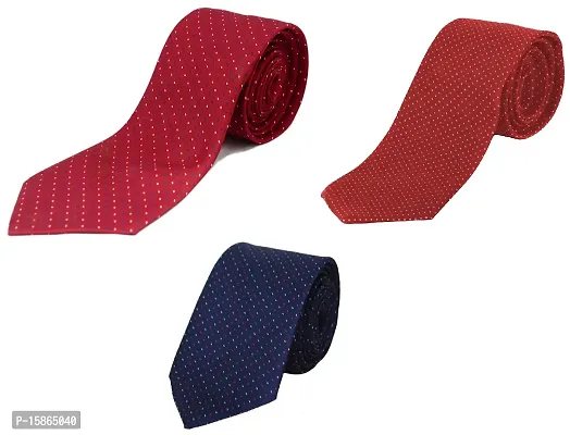 Michelangelo Boy/Men's Tie Combo Self Design Micro Fiber As Show in Picture 3-TIE-1111-1152-1151