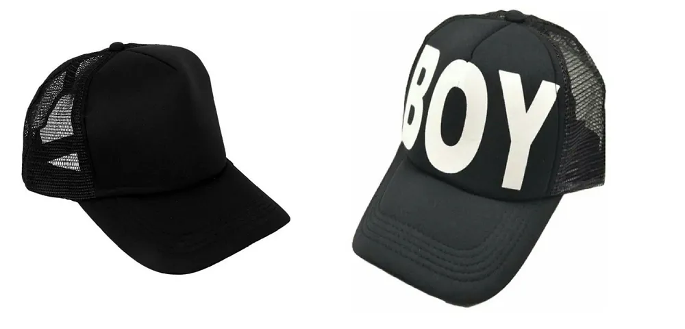 Michelangelo BOY NET Cap and Half Net Unisex Cap Combo