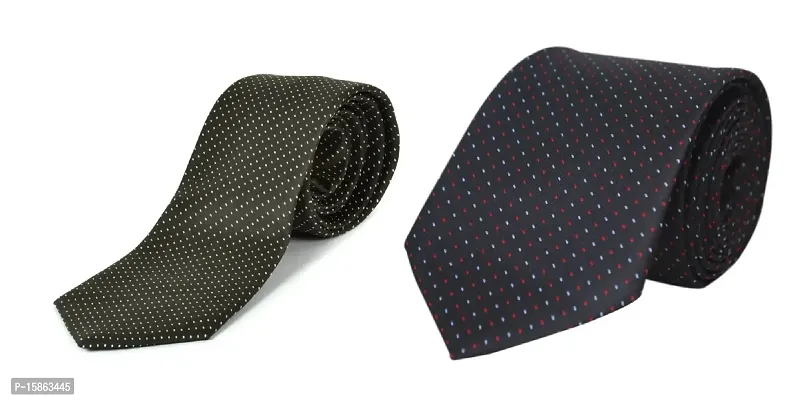 Michelangelo Boy/Men's Tie Combo Self Design Micro Fiber As Show in Picture 2-TIE-1129-1107