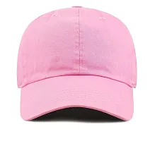 Women's Cotton Cap (PINK CAP-125_Pink_L)-thumb1