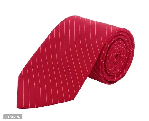 FashMade Men's Formal Tie Combo of 6 5 4 3 2 1 10 option to select Micro Fibre Tie 2.75 inches broaf (Navy Red Black)-thumb2