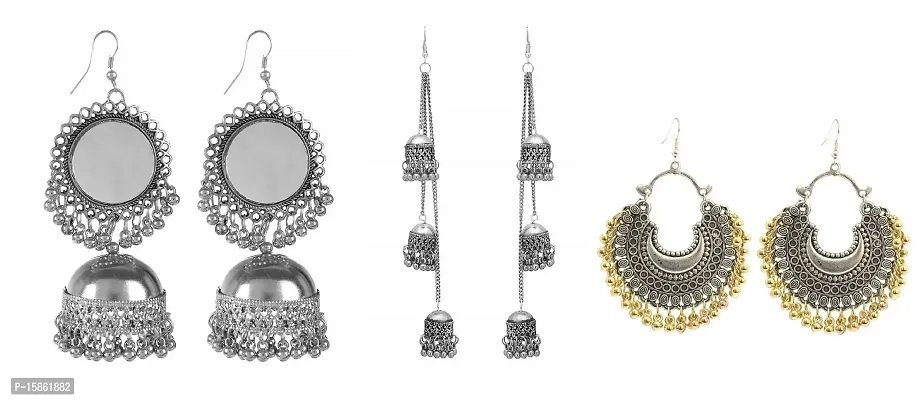 FashMade earrings combo Kashmiri comobo 3 earrings combo