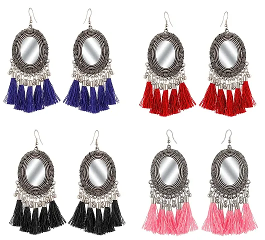 Partywear Earrings For Women (Pack Of 4)