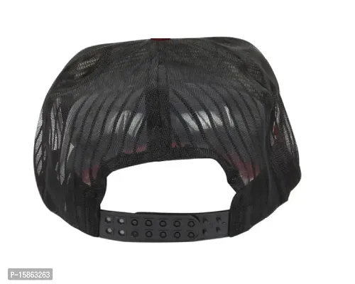 Michelangelo XX Black Half NET Cap for Men/Girl/Womens Unisex Cap-thumb2