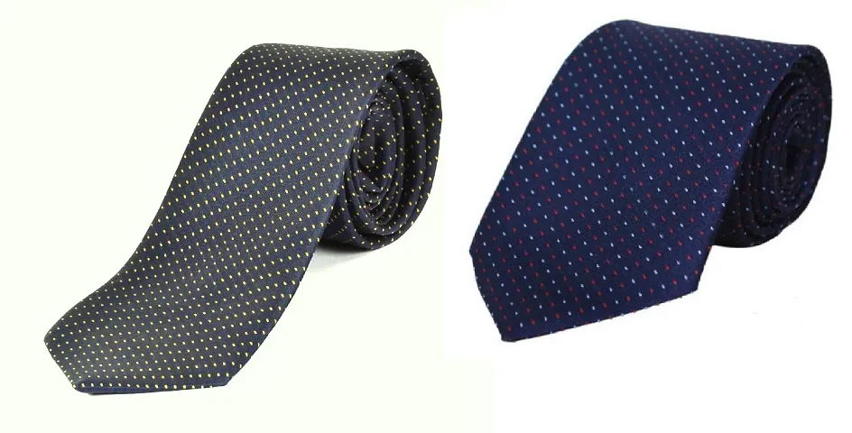 Michelangelo Boy/Men's Tie Combo Self Design Micro Fiber Tie 2-TIE-1111-1107