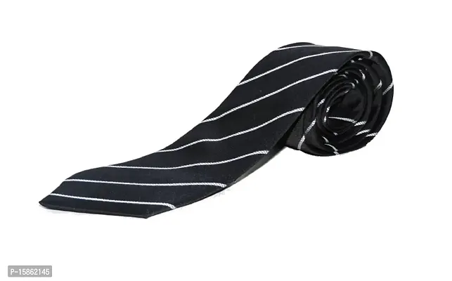 Michelangelo Men/Boy's Self Design Micro Fiber Premium tie Tie T-9-thumb0