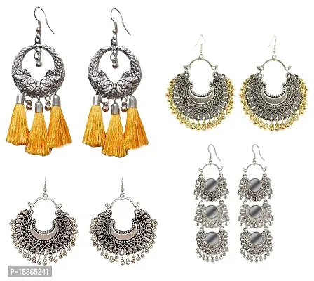 FashMade Earrings Combo-Pack of 4-thumb0