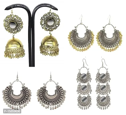 FashMade Earrings Combo Ethnic Earrings combo-thumb0