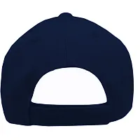 Michelangelo Men's Cotton Baseball Cap (1 Piece) (NAVYbaseball_Navy Blue_Free Size)-thumb2