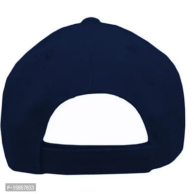 Michelangelo Men's Cotton Baseball Cap (1 Piece) (NAVYbaseball_Navy Blue_Free Size)-thumb3