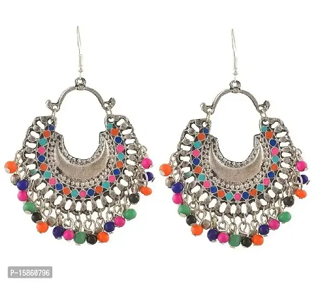 FashMade 8 earrings set as shown in image best combo BESTSELLER ETHNIC CASUAL EARRINGS-thumb3