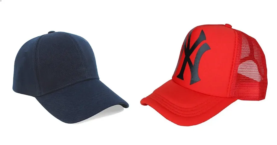 Michelangelo NY Half Net Baseball Cap and Baseball Unisex Cap Combo