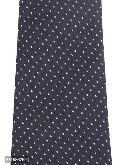 FashMade Men's Formal Navy White Pin Dot Tie BESTSELLER-thumb3