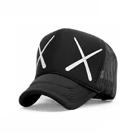 FashMade Black Linkin Park Batman and XX Baseball Half Mesh Cap Combo for Boys/Men and Women/Girls(Pack of 3 CAPS)-thumb3