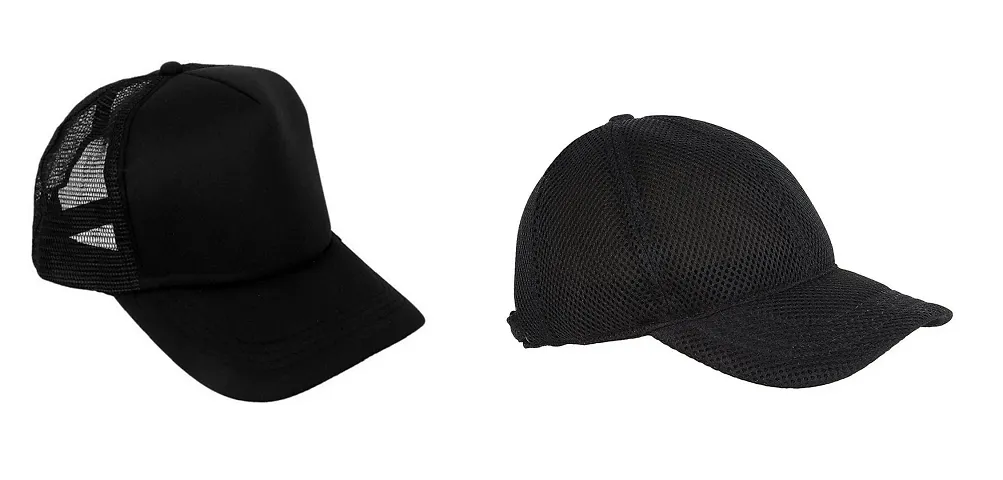 Michelangelo Full MESH NET Cap and Half Net Unisex Cap Combo