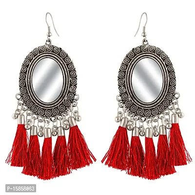 FashMade Antique Ethnic Earring For Women/Girls Jumki Chandbali Style Ethinic