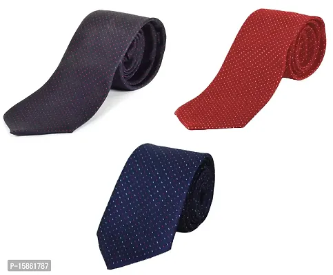 Michelangelo Boy/Men's Tie Combo Self Design Micro Fiber As Show in Picture 3-TIE-1111-1152-1147-thumb0