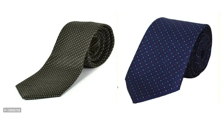 Michelangelo Boy/Men's Tie Combo Self Design Micro Fiber Tie 2-TIE-1111-1107